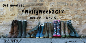 Wear Your Wellies With Pride | National Welly Week 2017