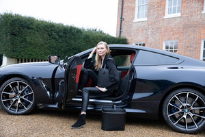 Jodie Kidd with the Mono Collection