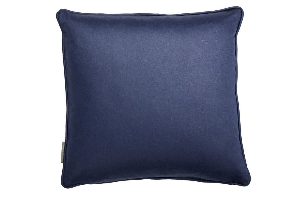 bold scatter cushion in navy blue. 