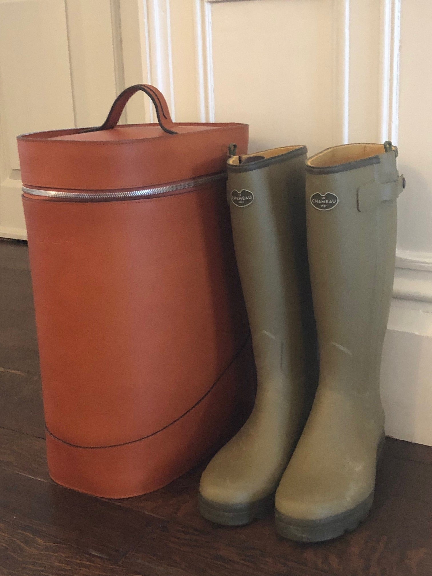 The Rupert - Leather Boot Bag - Victory Collection